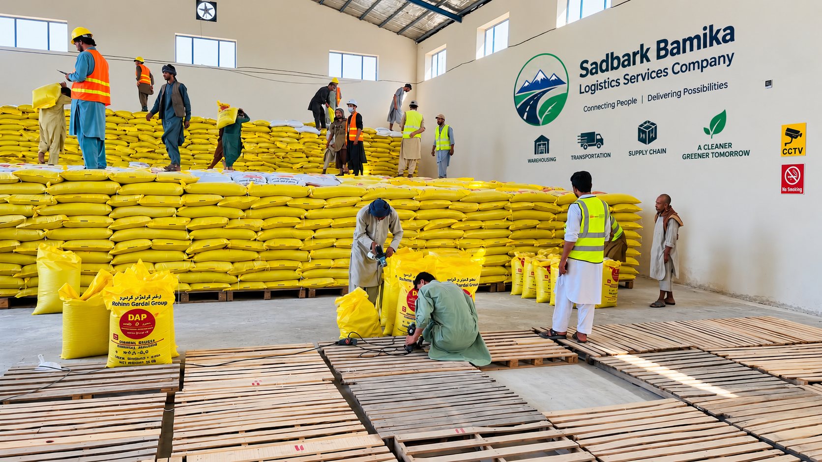 Sadbark Bamika warehouse and logistics operations