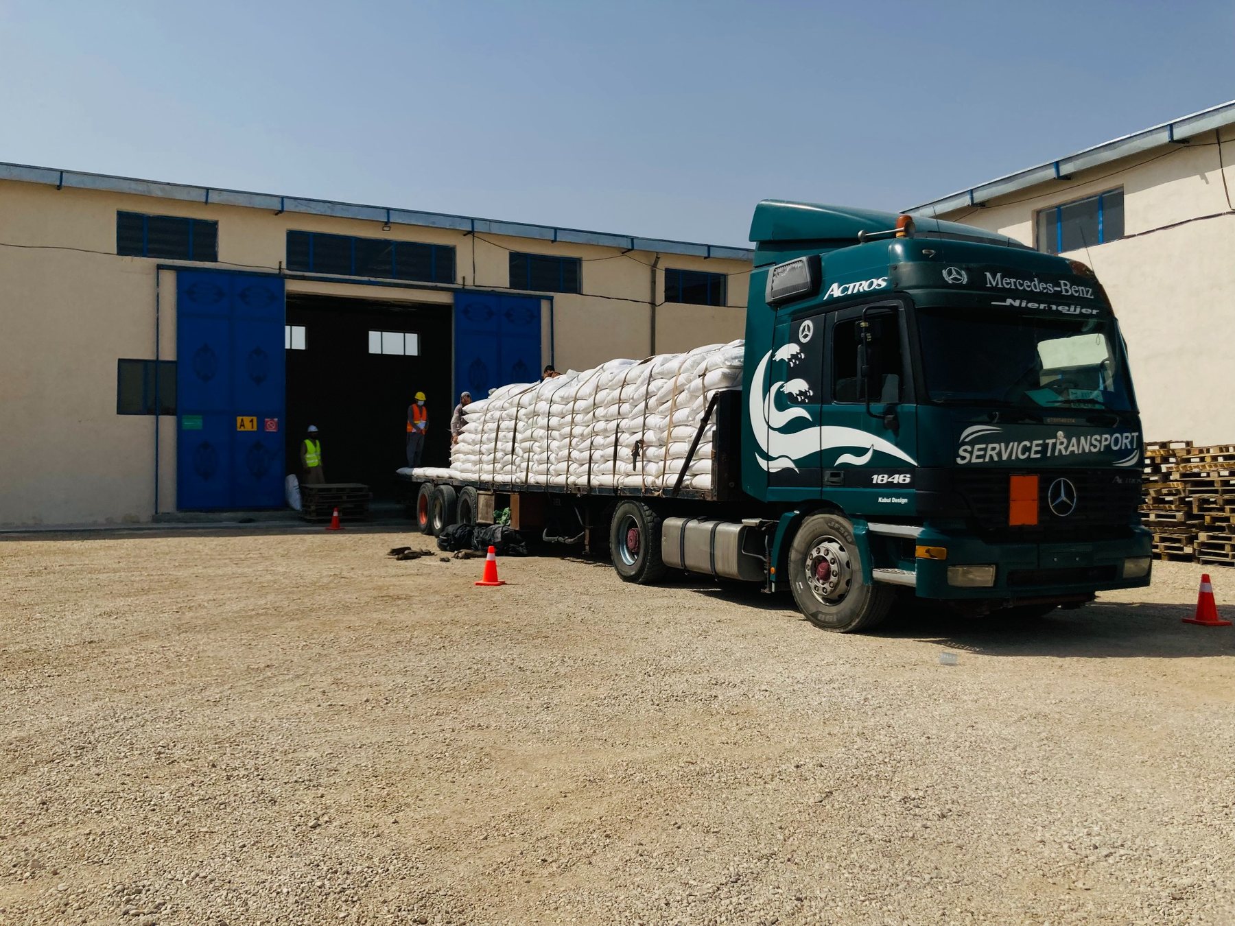 Food-supply shipments